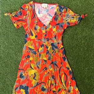 Sezane Floral Dress